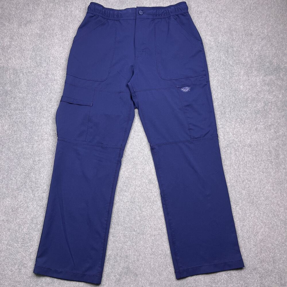 dickies cargo scrub pants straight leg medical large